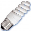 10 spirale ampoules à économie Micro 9W E27 4200K jour Box