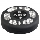 Caoutchouc circulaire lanterne 21 LED avec crochet