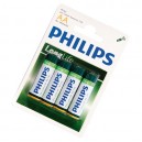 Boîte de 12 blisters de 4 unités de sel R-6 piles (AA) PHILIPS