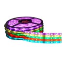 Rouler 5 mètres LED bande 14.2 W / m multicolore RGB