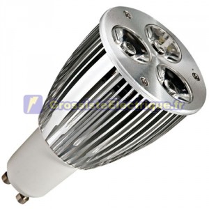 Ampoule LED GU10 9W (4x3W) 420Lm 2700K chaude