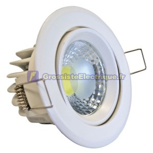 COB LED Downlight Tilt Aro 5W 450 lm Blanc chaud