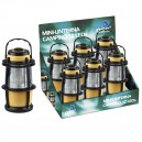 Exposant de 6 Mini-Lanternes de camping 12 LED