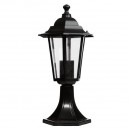 Aluminium lanterne de jardin - Black 6 faces Sobremuro