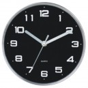 Ø25 Noir horloge de la cuisine