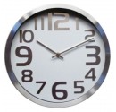 Ø30 Blanc horloge de la cuisine