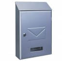 Outdoor Mailbox Satin Nickel