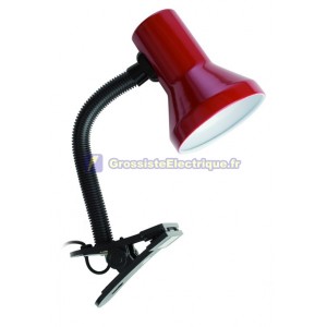 Flexo Clamp Lamp noir serrage lampe à incandescence